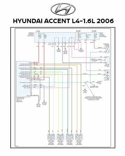 HYUNDAI ACCENT L4-1.6L 2006