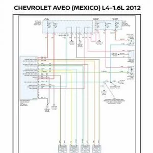 CHEVROLET AVEO (MEXICO) L4-1.6L 2012