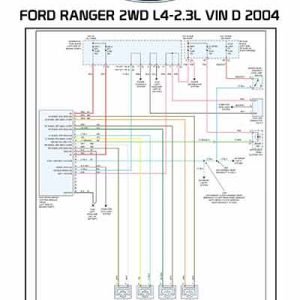 FORD RANGER 2WD L4-2.3L VIN D 2004