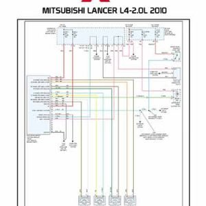 MITSUBISHI LANCER L4-2.0L 2010