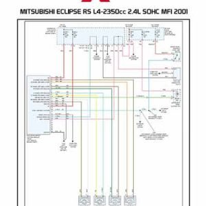 MITSUBISHI ECLIPSE RS L4-2350cc 2.4L SOHC MFI 2001