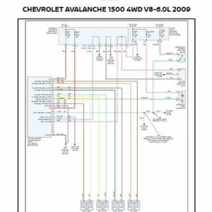 CHEVROLET AVALANCHE 1500 4WD V8-6.0L 2009