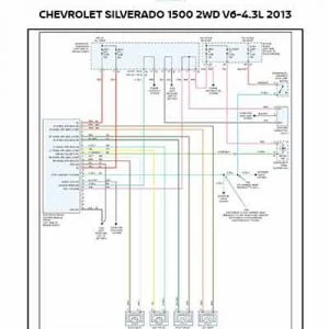 CHEVROLET SILVERADO 1500 2WD V6-4.3L 2013