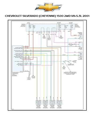 CHEVROLET SILVERADO (CHEYENNE) 1500 2WD V8-5.3L 2001