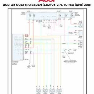 AUDI A6 QUATTRO SEDAN (4B2) V6-2.7L TURBO (APB) 2001