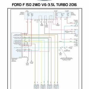 FORD F 150 2WD V6-3.5L TURBO 2016