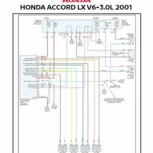 HONDA ACCORD LX V6-3.0L 2001