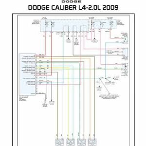 DODGE CALIBER L4-2.0L 2009