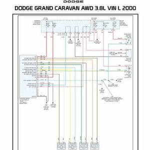 DODGE GRAND CARAVAN AWD 3.8L VIN L 2000