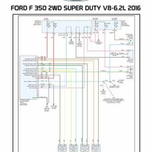 FORD F 350 2WD SUPER DUTY V8-6.2L 2016