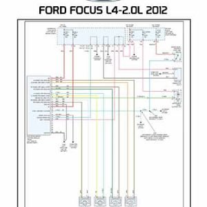 FORD FOCUS L4-2.0L 2012