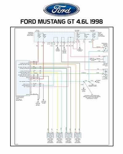 FORD MUSTANG GT 4.6L 1998