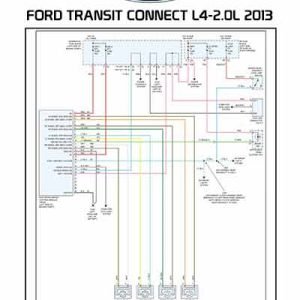 FORD TRANSIT CONNECT L4-2.0L 2013