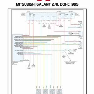 MITSUBISHI GALANT 2.4L DOHC 1995