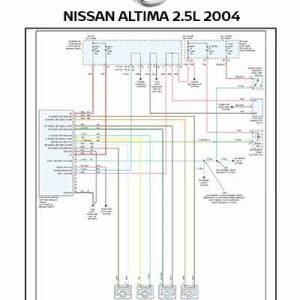 NISSAN ALTIMA 2.5L 2004