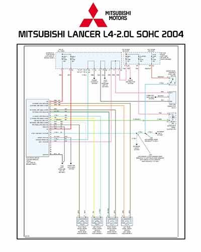 MITSUBISHI LANCER L4-2.0L SOHC 2004