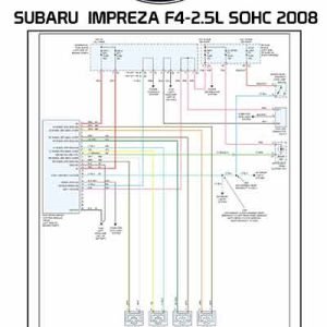 SUBARU IMPREZA F4-2.5L SOHC 2008