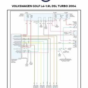 VOLKSWAGEN GOLF L4-1.9L DSL TURBO 2004