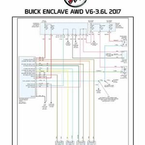 BUICK ENCLAVE AWD V6-3.6L 2017