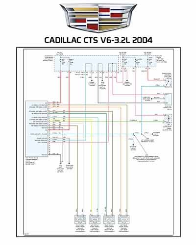 CADILLAC CTS V6-3.2L 2004