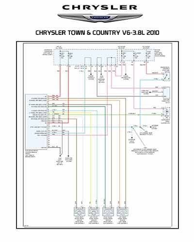 CHRYSLER TOWN & COUNTRY V6-3.8L 2010