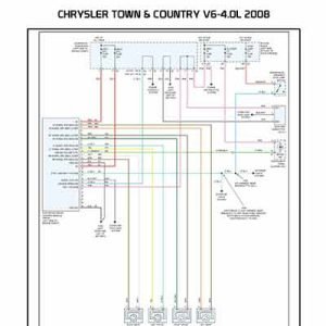 CHRYSLER TOWN & COUNTRY V6-4.0L 2008