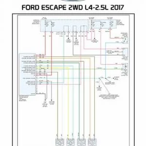 FORD ESCAPE 2WD L4-2.5L 2017
