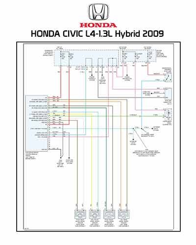 HONDA CIVIC L4-1.3L Hybrid 2009