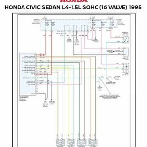 HONDA CIVIC SEDAN L4-1.5L SOHC (16 VALVE) 1995