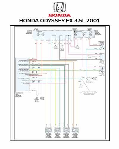 HONDA ODYSSEY EX 3.5L 2001