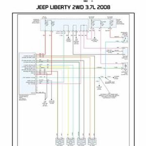 JEEP LIBERTY 2WD 3.7L 2008