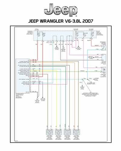 JEEP WRANGLER V6-3.8L 2007