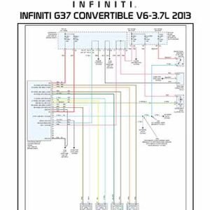 INFINITI G37 CONVERTIBLE V6-3.7L 2013