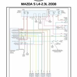 MAZDA 5 L4-2.3L 2008