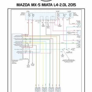 MAZDA MX-5 MIATA L4-2.0L 2015