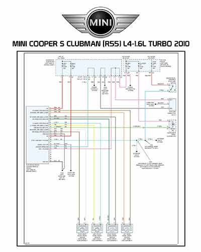 MINI COOPER S CLUBMAN (R55) L4-1.6L TURBO 2010