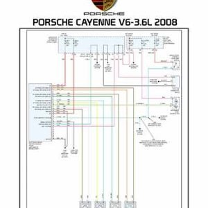 PORSCHE CAYENNE V6-3.6L 2008