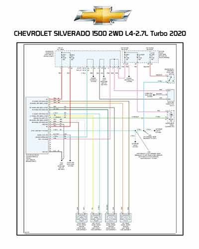 CHEVROLET SILVERADO 1500 2WD L4-2.7L Turbo 2020