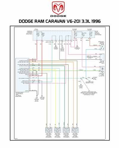 DODGE RAM CARAVAN V6-201 3.3L 1996