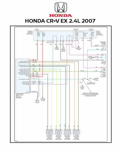 HONDA CR-V EX 2.4L 2007