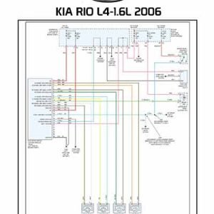 KIA RIO L4-1.6L 2006