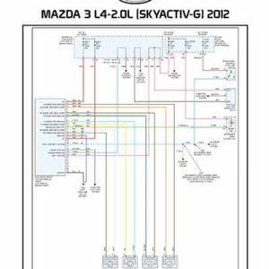 MAZDA 3 L4-2.0L (SKYACTIV-G) 2012
