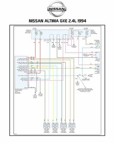 NISSAN ALTIMA GXE 2.4L 1994