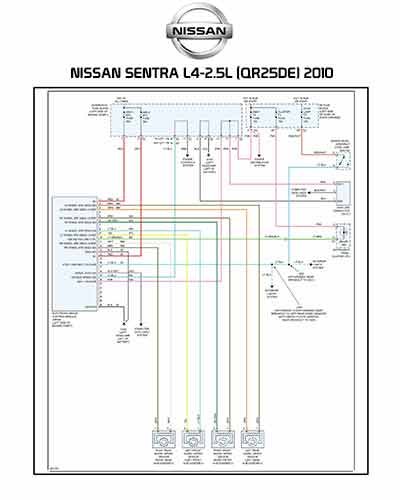 NISSAN SENTRA L4-2.5L (QR25DE) 2010