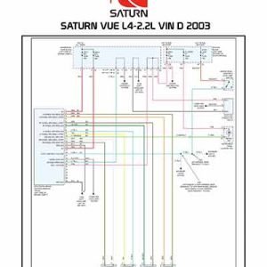 SATURN VUE L4-2.2L VIN D 2003
