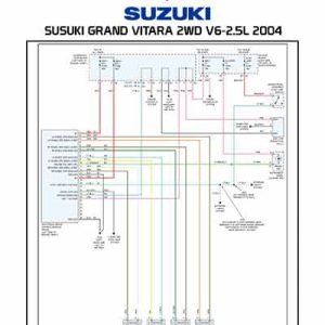 SUSUKI GRAND VITARA 2WD V6-2.5L 2004