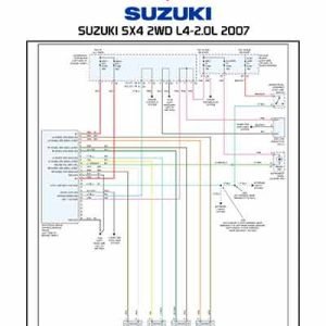SUZUKI SX4 2WD L4-2.0L 2007