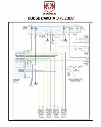 DODGE DAKOTA 3.7L 2008