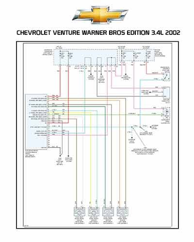 CHEVROLET VENTURE WARNER BROS EDITION 3.4L 2002