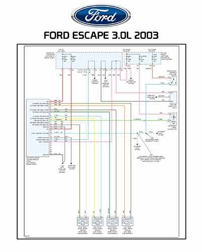FORD ESCAPE 3.0L 2003